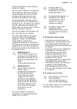 Preview for 25 page of Electrolux KUB1AF22W User Manual