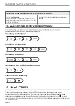 Preview for 38 page of Electrolux KVLBE08T User Manual