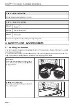 Preview for 58 page of Electrolux KVLBE08T User Manual