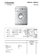 Предварительный просмотр 1 страницы Electrolux LAVALOGIC EWM 3000 Service Manual