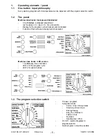 Предварительный просмотр 5 страницы Electrolux LAVALOGIC EWM 3000 Service Manual