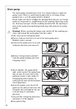 Предварительный просмотр 22 страницы Electrolux Lavamat 60800 User Information