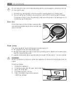 Предварительный просмотр 20 страницы Electrolux LAVAMAT 60840 L User Manual