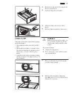 Предварительный просмотр 21 страницы Electrolux LAVAMAT 61271 BI User Manual