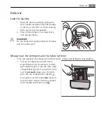 Предварительный просмотр 9 страницы Electrolux LAVAMAT 64850LE User Manual