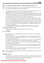 Preview for 11 page of Electrolux LAVAMAT 70850A User Manual
