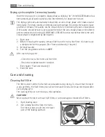 Preview for 14 page of Electrolux LAVATHERM 56840L User Manual