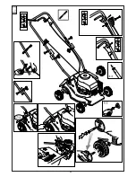 Предварительный просмотр 6 страницы Electrolux Lawn mower with petrol engine Instruction Manual