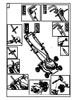 Предварительный просмотр 7 страницы Electrolux Lawn mower with petrol engine Instruction Manual