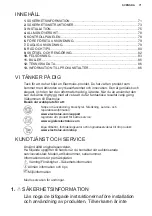 Preview for 71 page of Electrolux LCB3LE20W0 User Manual