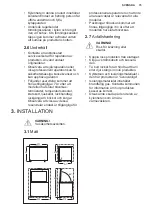 Preview for 75 page of Electrolux LCB3LE20W0 User Manual