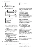 Preview for 10 page of Electrolux LCB3LE31W0 User Manual