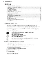 Preview for 70 page of Electrolux LCB3LE31W0 User Manual