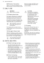 Preview for 28 page of Electrolux LCB3LE38W0 User Manual