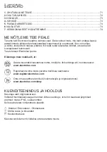 Предварительный просмотр 70 страницы Electrolux LFP216S User Manual