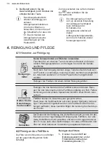 Предварительный просмотр 16 страницы Electrolux LFP226S User Manual