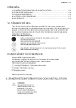 Предварительный просмотр 115 страницы Electrolux LFP226S User Manual