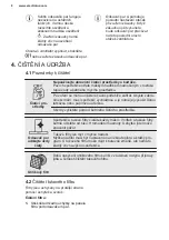 Предварительный просмотр 8 страницы Electrolux LFP416W User Manual