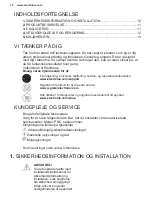 Предварительный просмотр 10 страницы Electrolux LFP416W User Manual