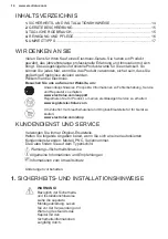 Предварительный просмотр 14 страницы Electrolux LFP416W User Manual