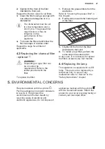 Предварительный просмотр 27 страницы Electrolux LFP416W User Manual