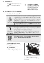 Предварительный просмотр 34 страницы Electrolux LFP416W User Manual