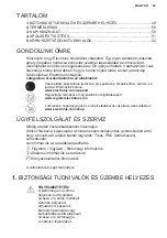 Предварительный просмотр 49 страницы Electrolux LFP416W User Manual