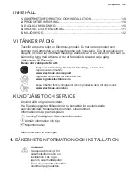 Предварительный просмотр 119 страницы Electrolux LFP416W User Manual