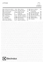 Preview for 1 page of Electrolux LFT316X User Manual