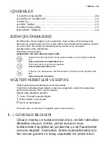 Preview for 209 page of Electrolux LFT316X User Manual