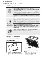 Предварительный просмотр 42 страницы Electrolux LFV416K User Manual