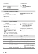 Preview for 58 page of Electrolux LHR3210CK User Manual