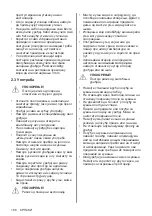 Preview for 168 page of Electrolux LHR3210CK User Manual