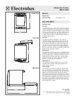 Предварительный просмотр 2 страницы Electrolux Libero 260914 Specification Sheet