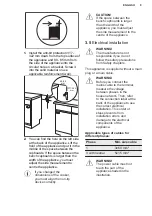 Предварительный просмотр 9 страницы Electrolux LKR540200W User Manual