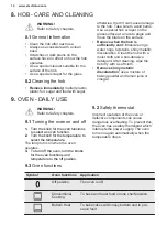 Предварительный просмотр 14 страницы Electrolux LKR540200W User Manual