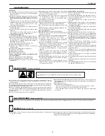 Preview for 36 page of Electrolux LM2147CM Instruction Manual