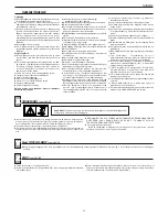 Preview for 42 page of Electrolux LM2147CM Instruction Manual