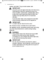 Предварительный просмотр 6 страницы Electrolux LMS6253TM User Manual