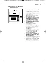 Предварительный просмотр 9 страницы Electrolux LMS6253TM User Manual