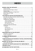 Preview for 3 page of Electrolux LNC7ME32W1 User Manual