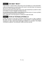 Preview for 112 page of Electrolux LNC7ME32W1 User Manual