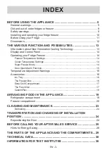 Preview for 3 page of Electrolux LNC7ME34W1 User Manual