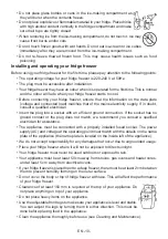 Preview for 10 page of Electrolux LNC7ME34W1 User Manual