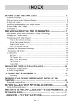 Preview for 3 page of Electrolux LNC7ME34X1 User Manual