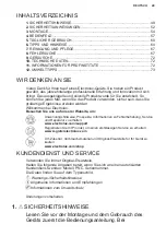 Preview for 49 page of Electrolux LNS9TE19S User Manual