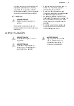 Preview for 79 page of Electrolux LNS9TE19S User Manual