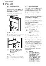 Preview for 10 page of Electrolux LNT2LF18S User Manual