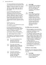 Preview for 8 page of Electrolux LNT3LE31W1 User Manual