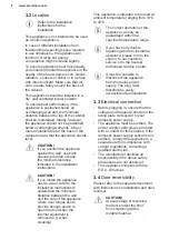 Preview for 8 page of Electrolux LNT3LE31X1 User Manual